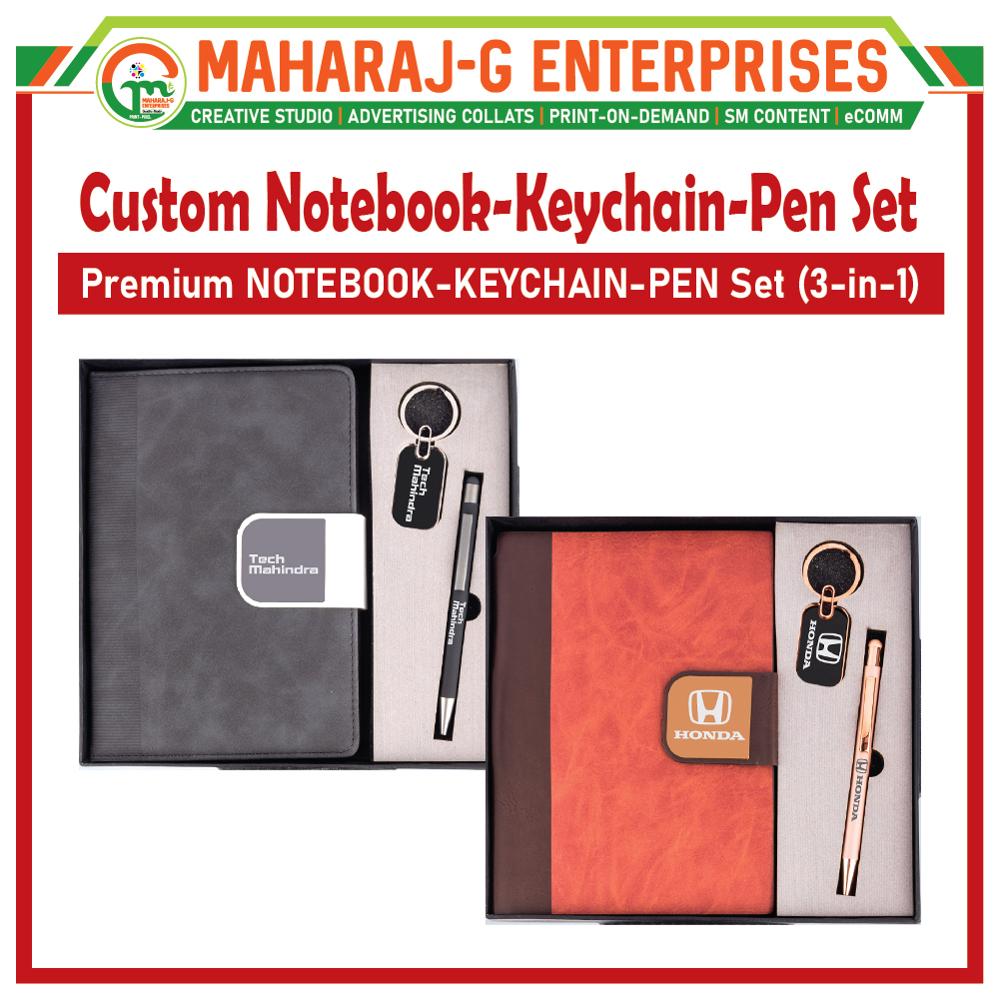Notebook-keychain Pen Set
