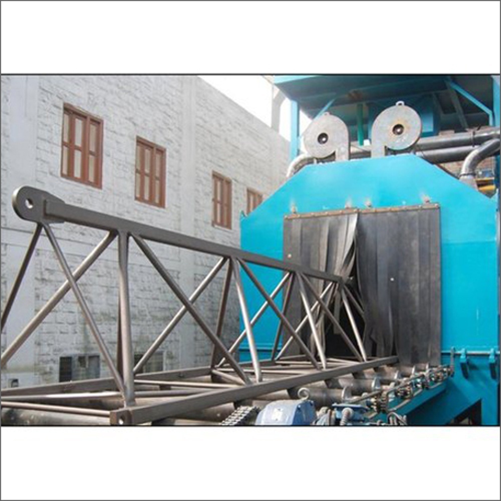 Airless Shot Blasting Machine - Color: Blue