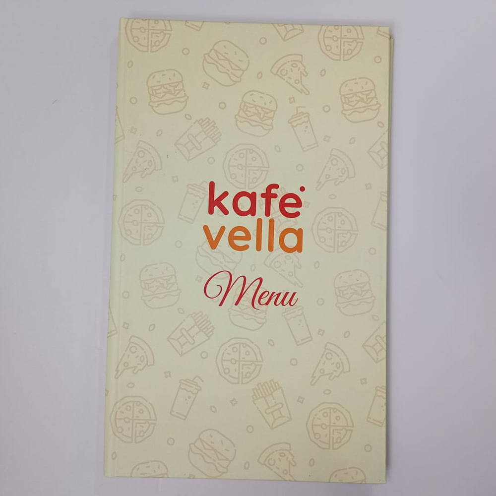 Kafe Vella Menu Card