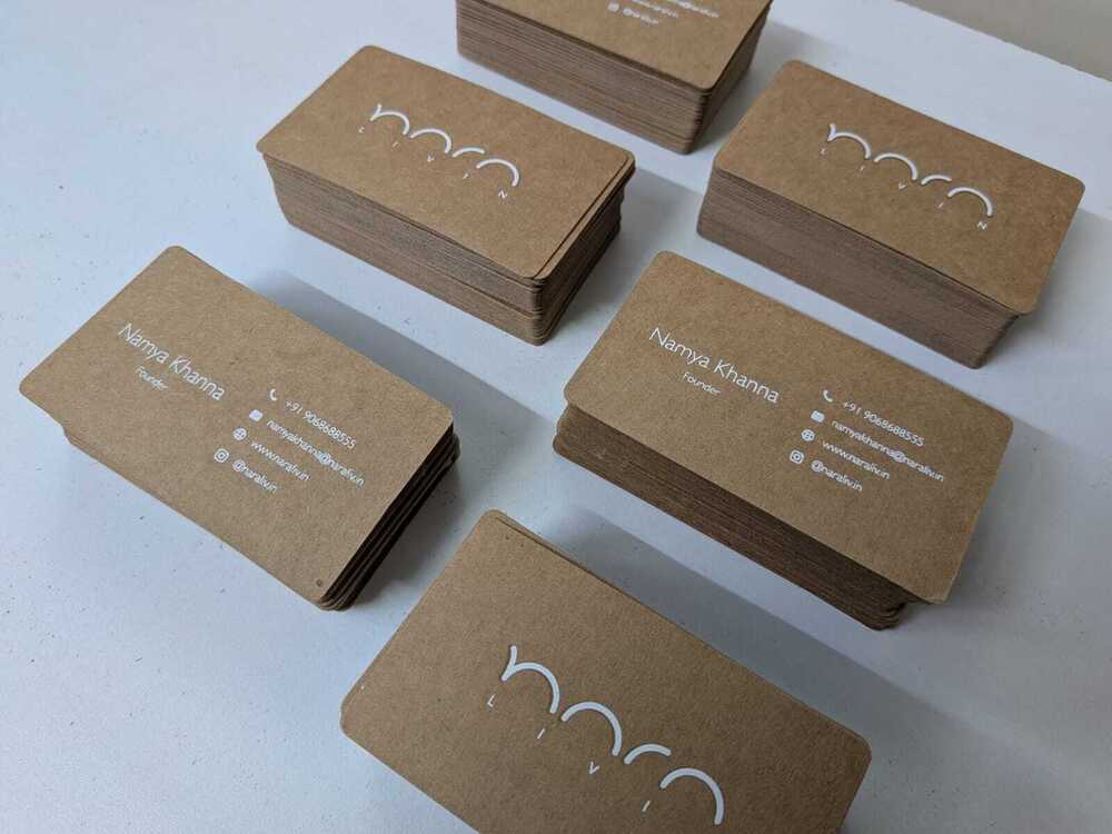 Kraft Paper Business Card