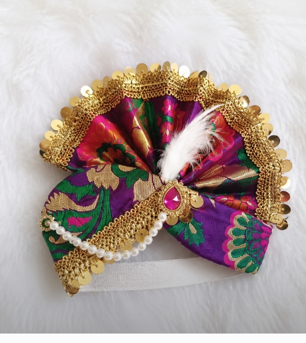 Traditional Ganpati Feta - Color: Malti