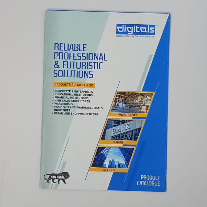 Reliable Professional Company Brochure - Tear-Resistant Premium Paper A4 Multi-Color Offset Printing Glossy/Matte Finish Customizable Logo