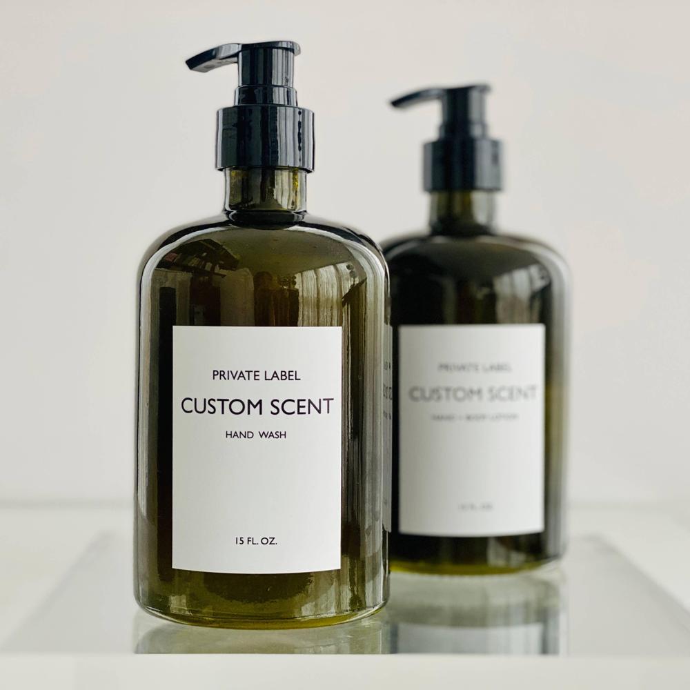 Lotion Bottle Labels - Color: Multicolor