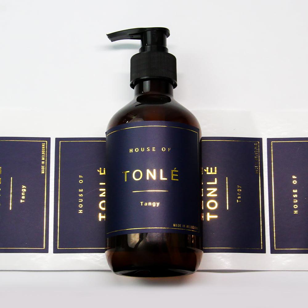 Lotion Bottle Labels - Color: Multicolor