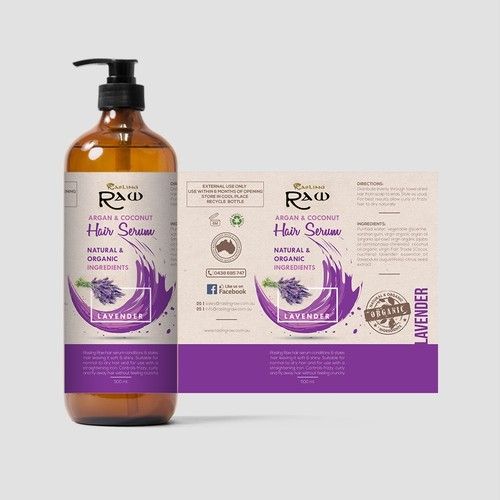 Lotion Bottle Labels - Color: Multicolor