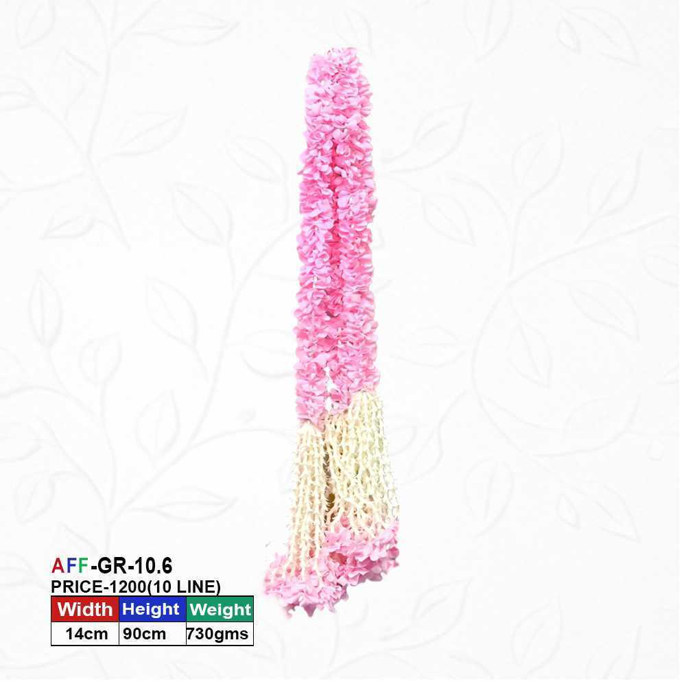 AFF-Garland-10.6 Artificial Flower Garland Dhol Ladi with flower