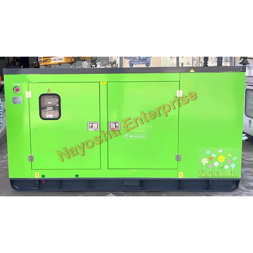 New Kirloskar Generator On Rent - Green, Diesel, 230/415 V, 1500 RPM, Three Phase | Silent Operation, Digital/Manual Control, Automatic Shut Off, Portable
