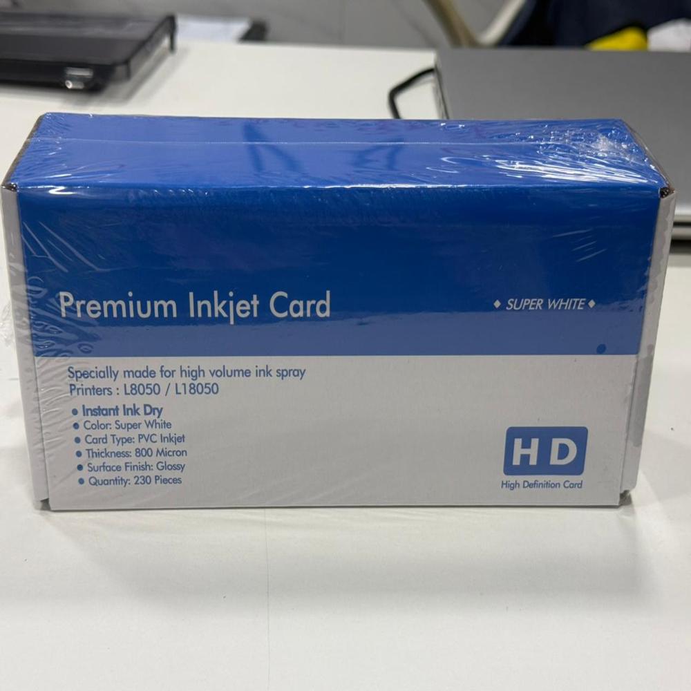 L805/L8050 PVC INKJET CARD