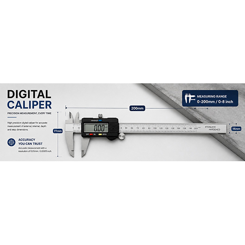 200 MM SS Digital Caliper