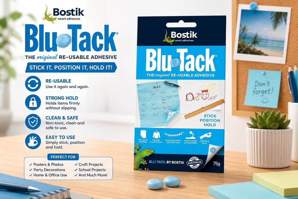 Multipurpose Reusable Adhesive