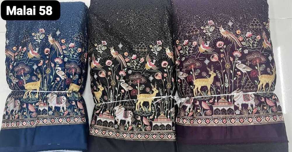 Malai 58 Premium Satin Fabrics