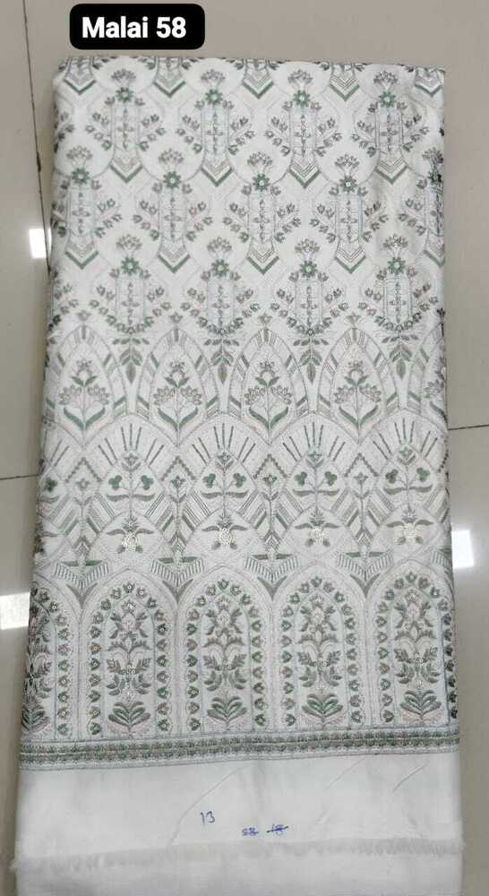 Malai 58 Printed Satin Fabrics