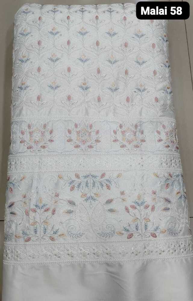 Malai 58 Printed Satin Fabrics