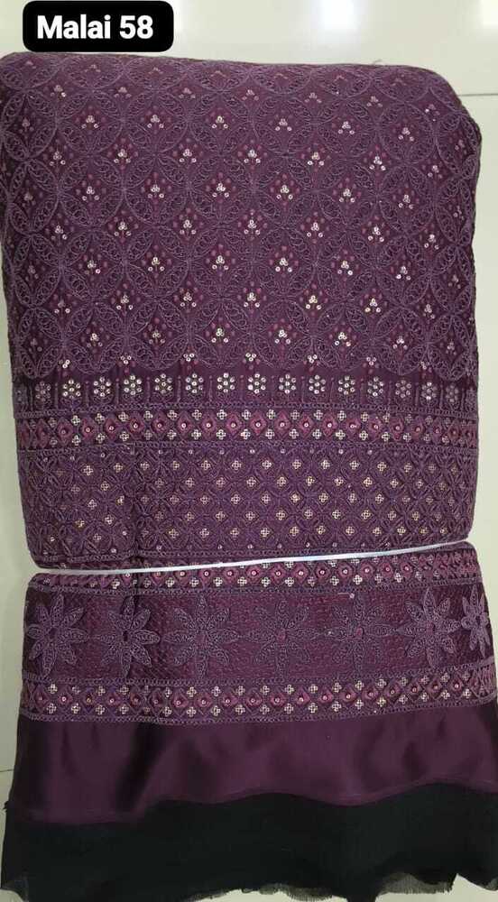 Malai 58 Printed Satin Fabrics