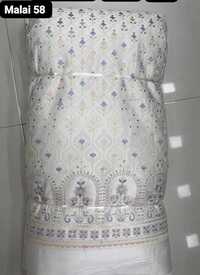 Malai 58 Designer Satin Fabrics