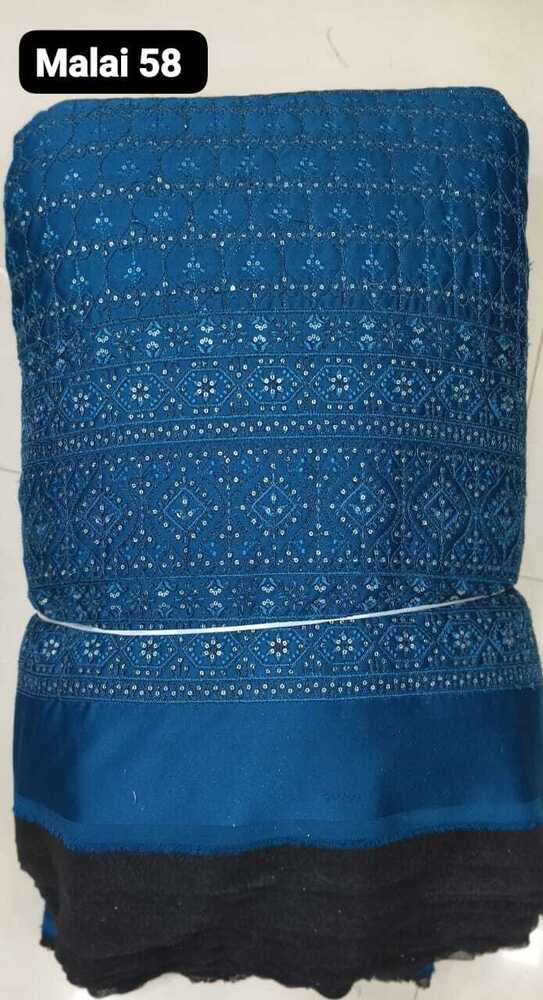 Malai 58 Designer Satin Fabrics