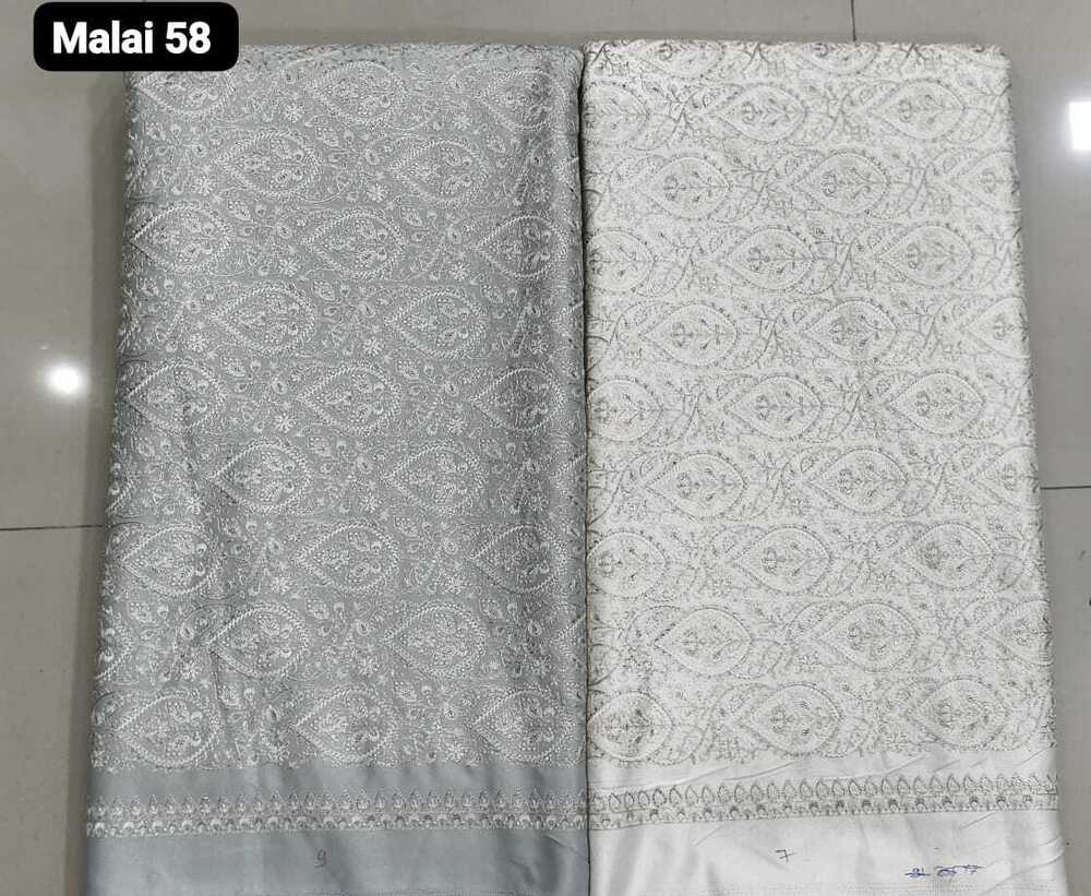 Malai 58 Designer Satin Fabrics