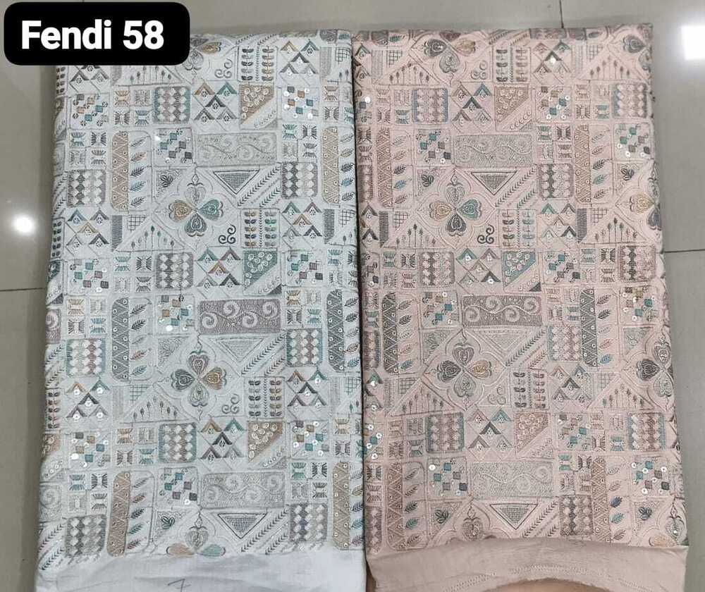 Fendi 58 Satin Fabrics