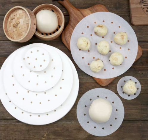 Round Disposable Steamer Paper