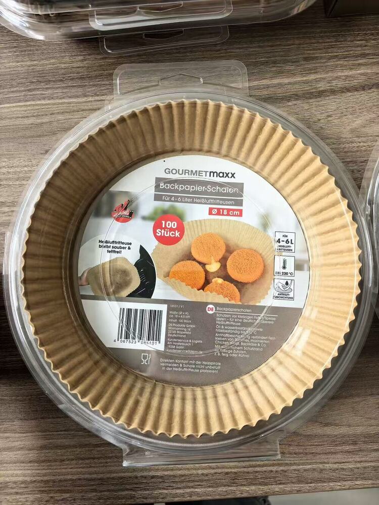 Round Air Fryer Paper