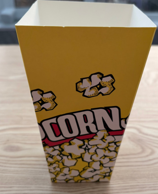 Light Weight Popcorn Box