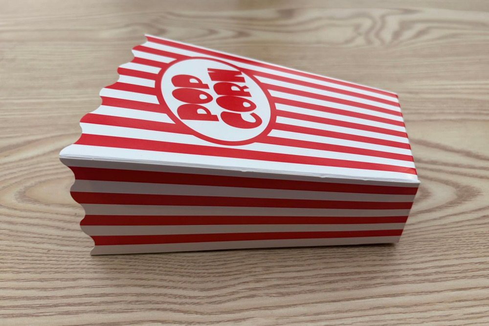Printed Popcorn Paper Box