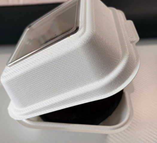 White Plain Bread Paper Box