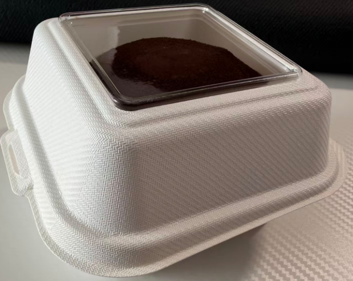 White Plain Bread Paper Box