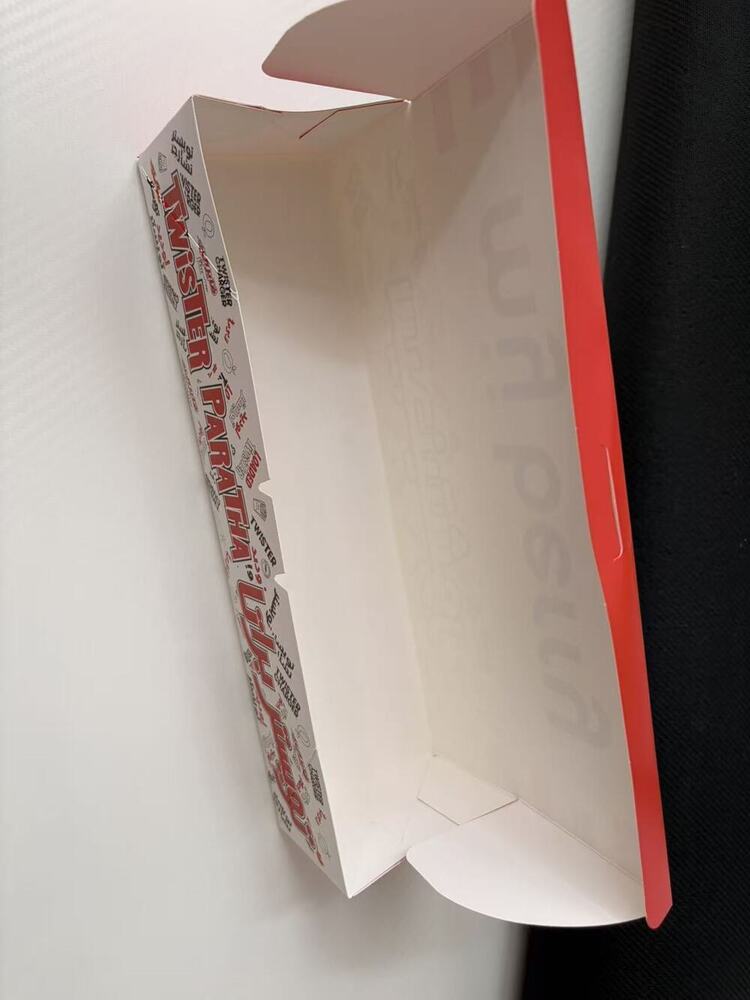Folded Shawarma Paper Box