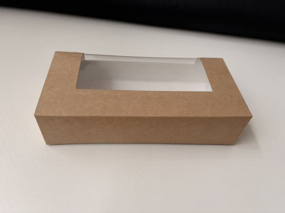 Brown Paper Box With Customized Window