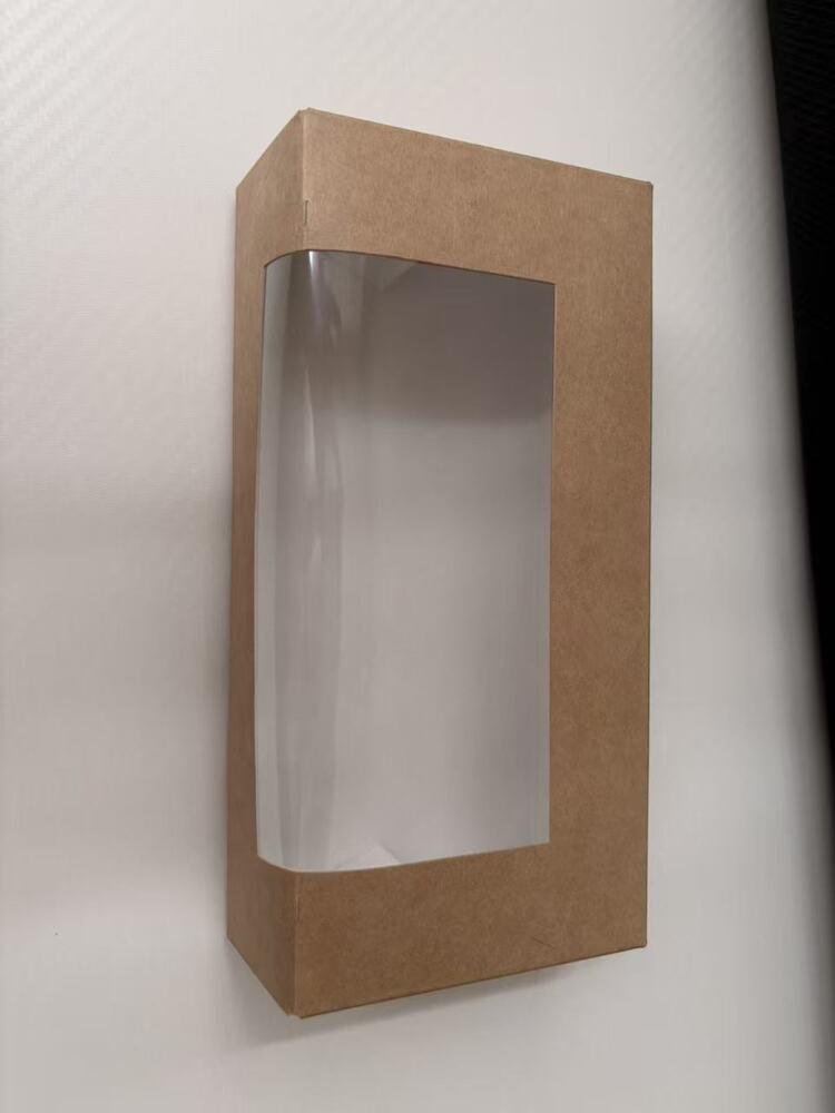 Brown Paper Box With Customized Window