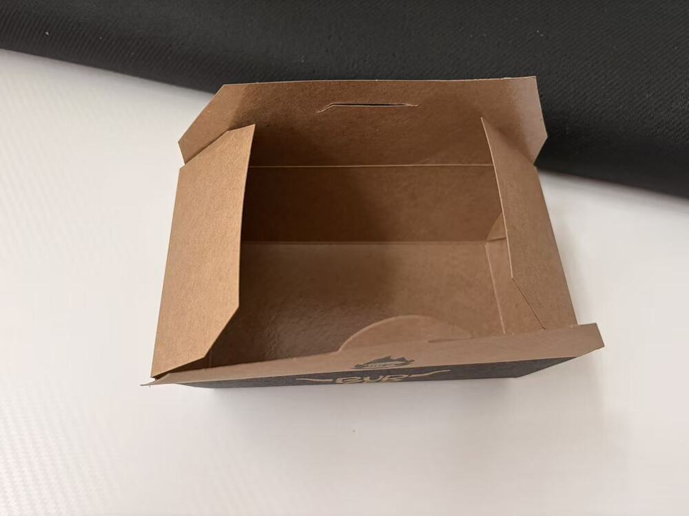 Brown Inner Coated PE Paper Box