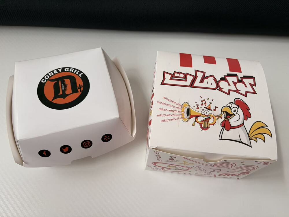 Light Weight Burger Paper Box