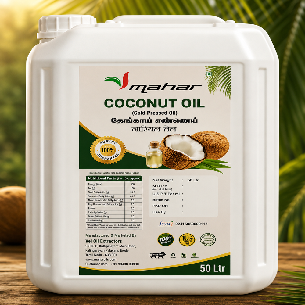 Virgin Coconut Oil - 50 Ltr - Application: Cooking