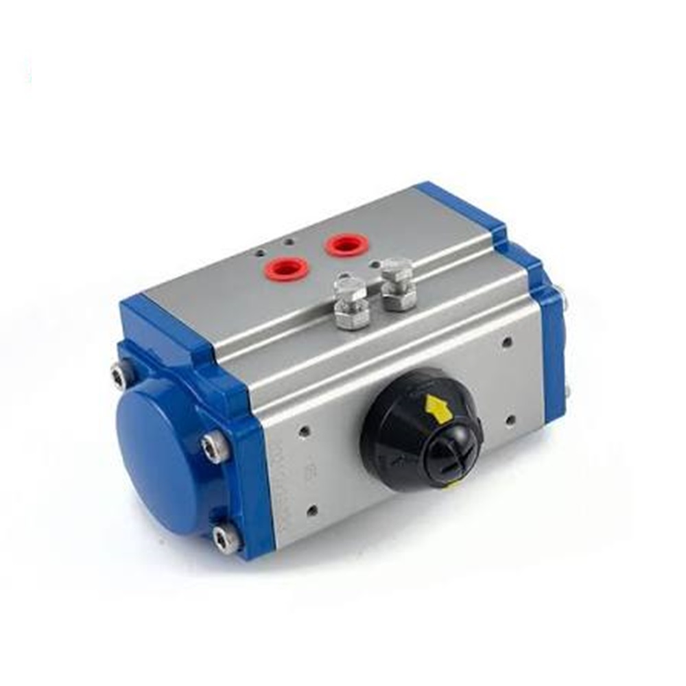 Pneumatic Rotary Actuator - Color: Silver