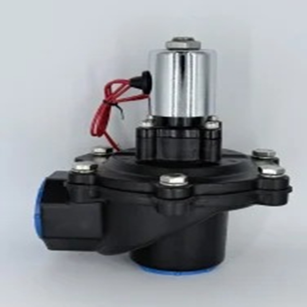 2-2 Way Angle Type Union Dust Collector Solenoid Valve - Aluminum Die Cast, 1 Inch, Enclosed Coil | Dust Tight Housing, Threaded Ports, Quick Response