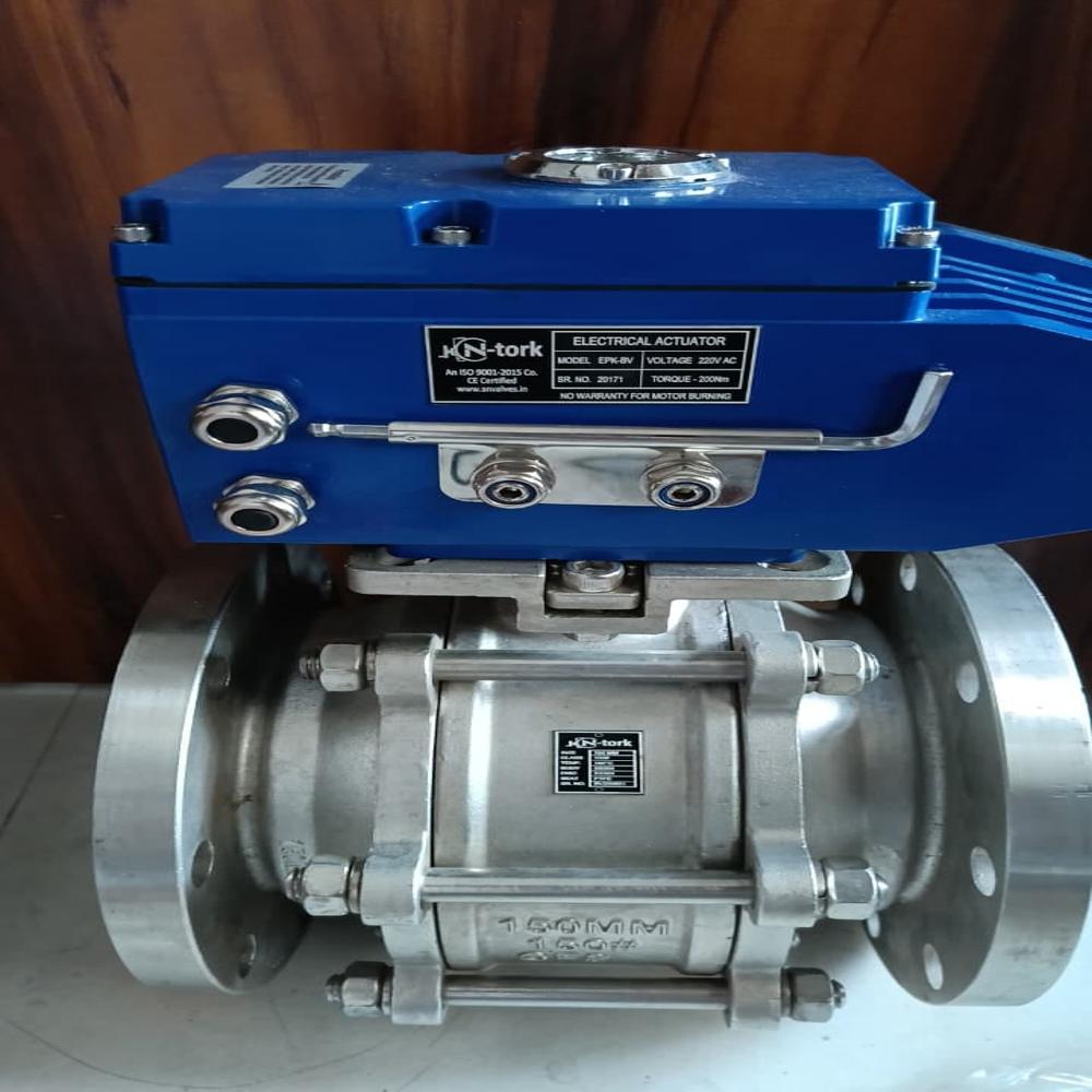 Motorized Ball Valve - Features: Automatic