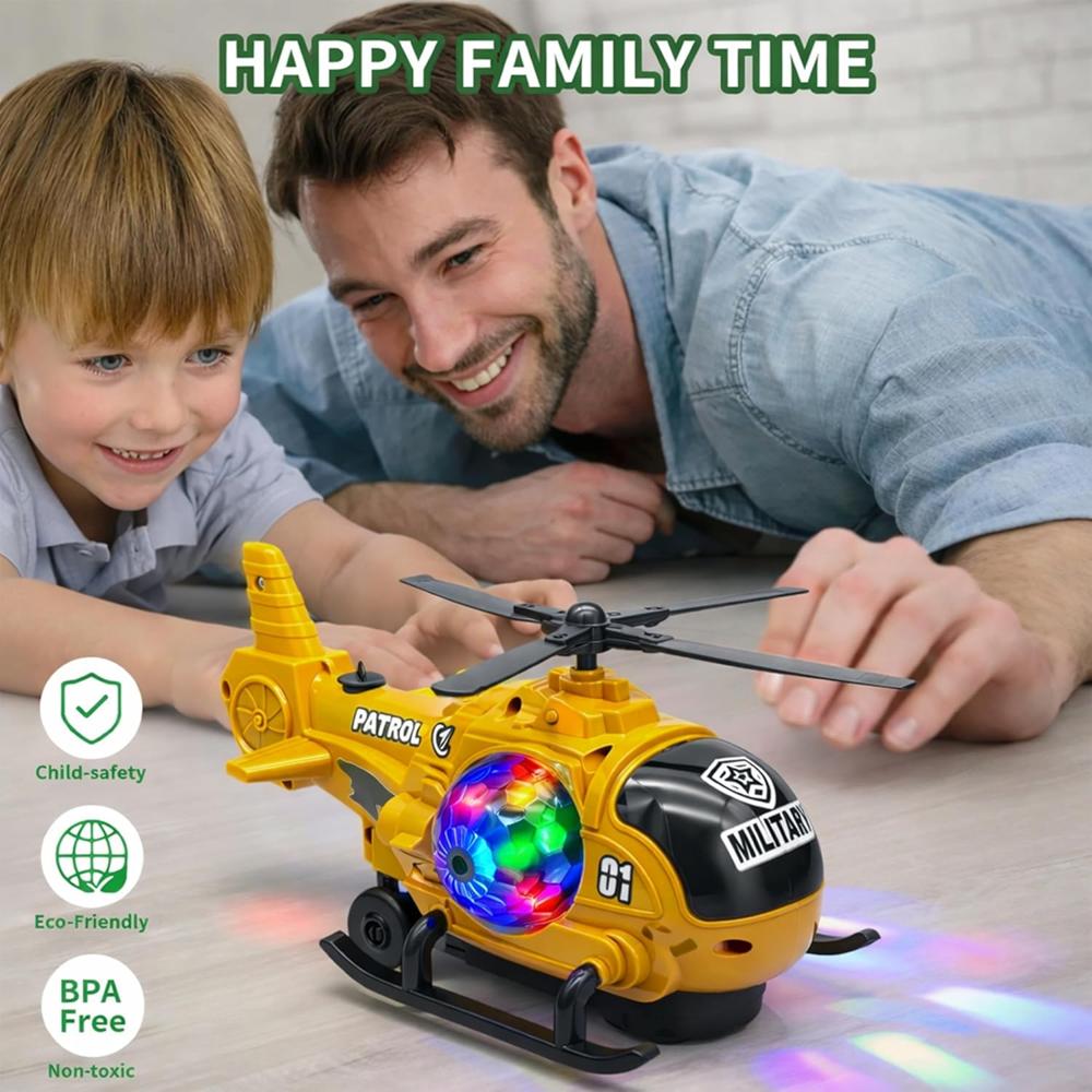 Spray Helicopter Toy - Age Group: 5-12