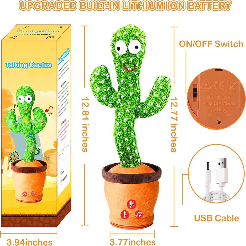 Dancing cactus toy