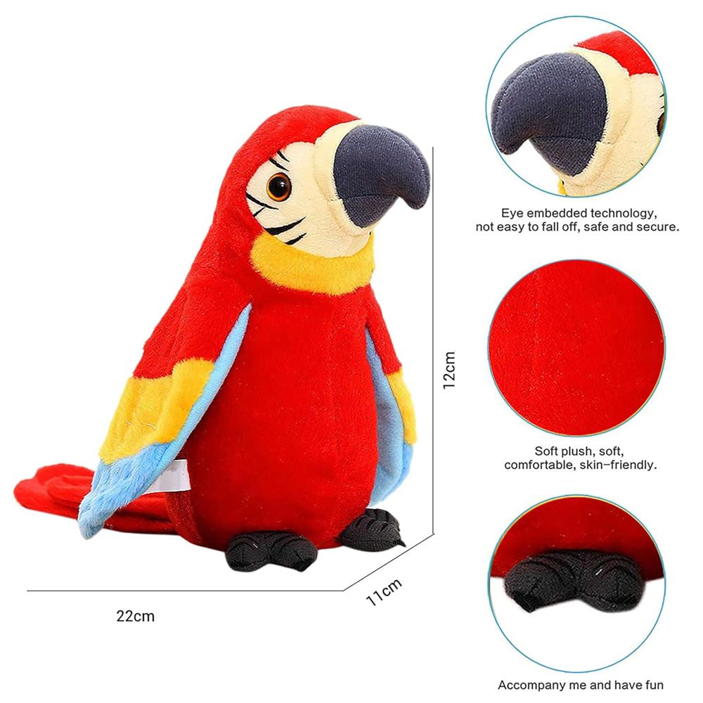 Talking parrot toy
