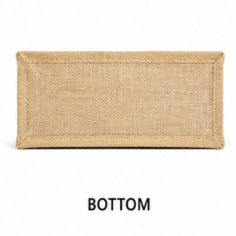 Jute Printed Canvas Bag