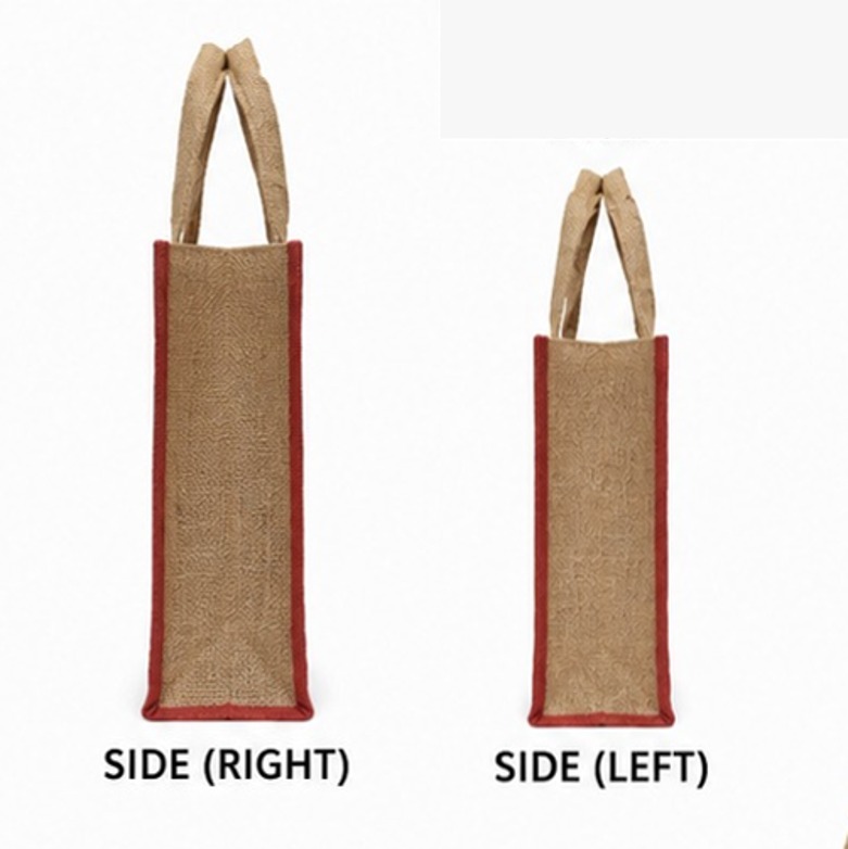 Jute Om Printed Bag