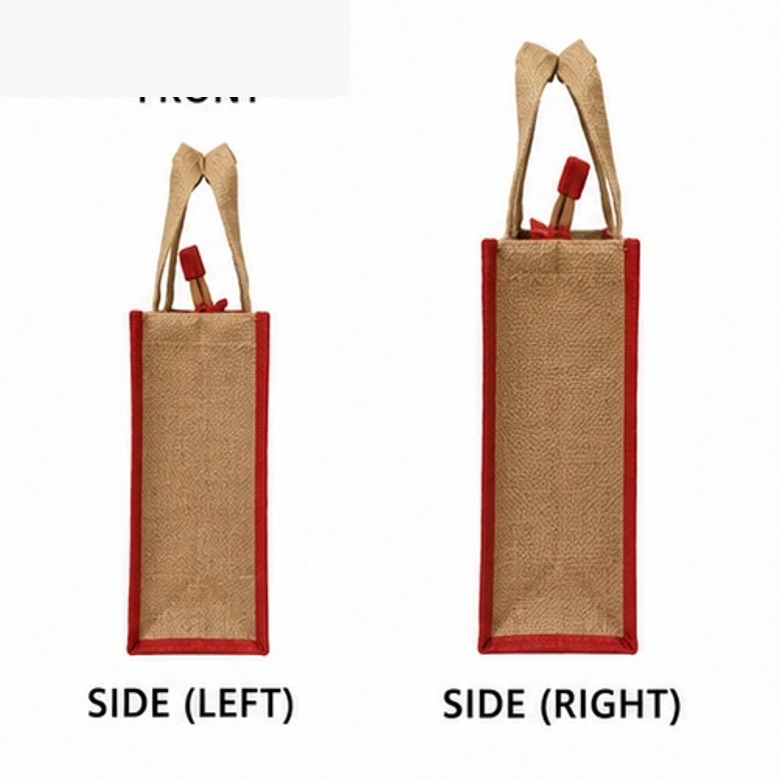 Jute Shree Ram Printed Bag