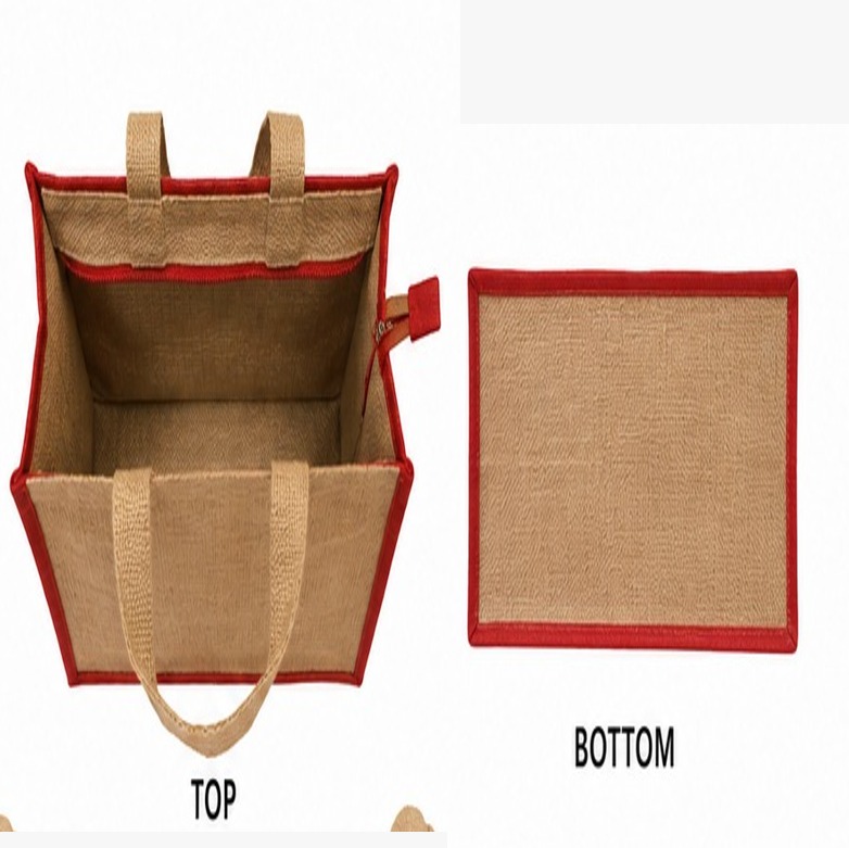 Jute Shree Ram Printed Bag