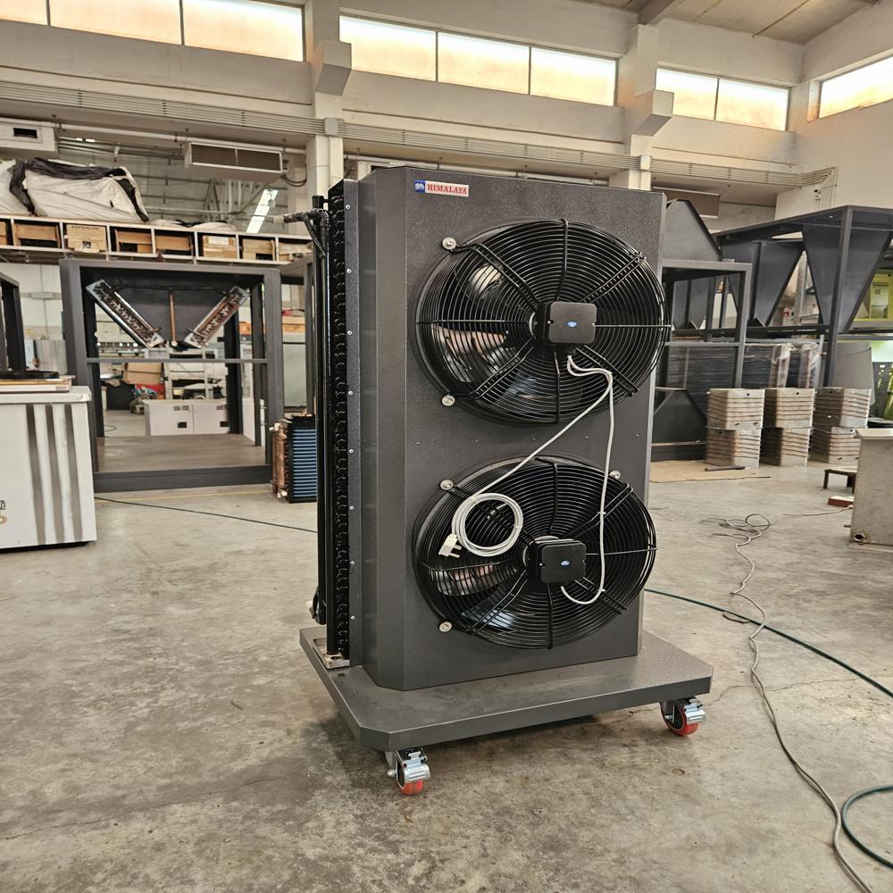 Oil to Air Panel Heat Exchanger