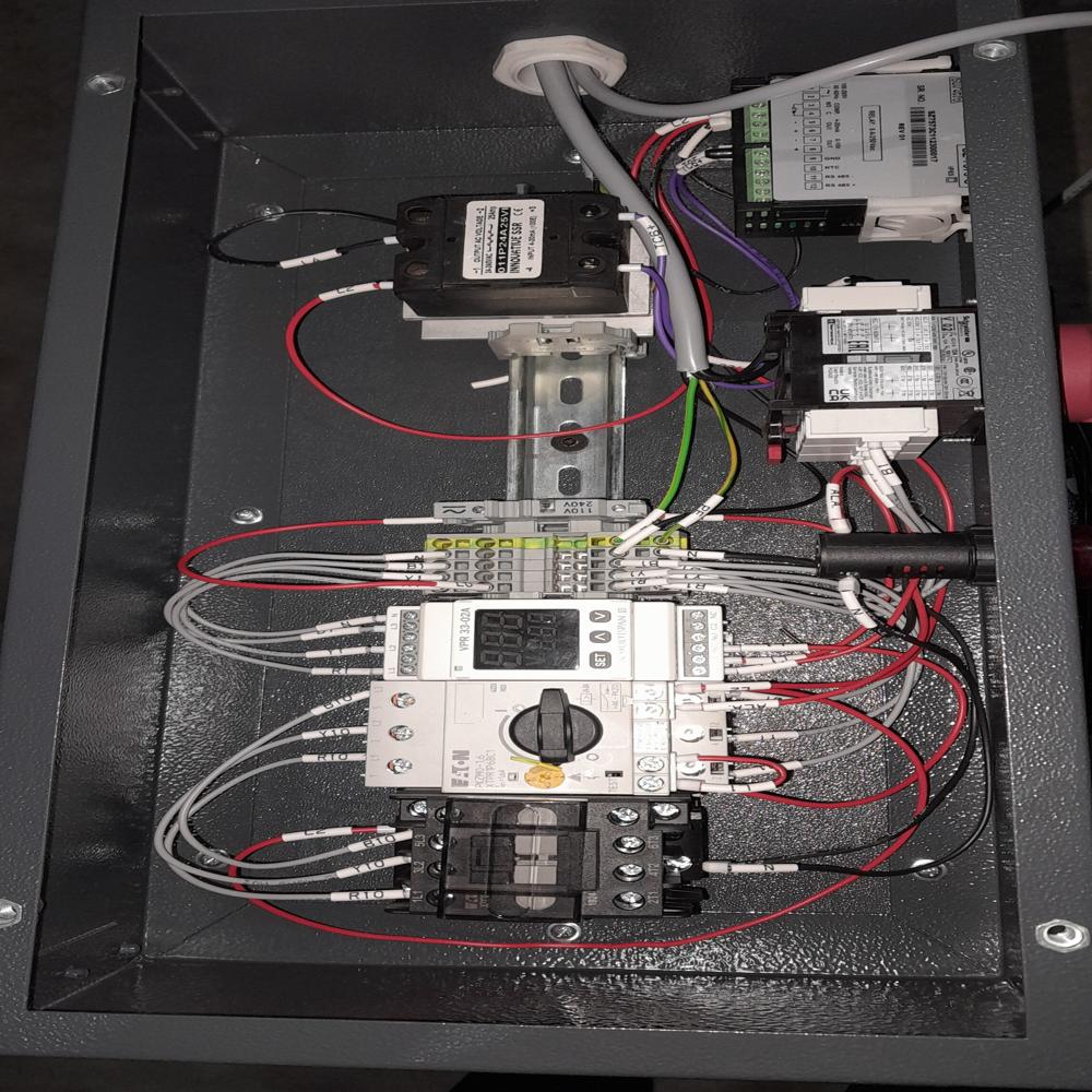 Oil to Air Panel Heat Exchanger