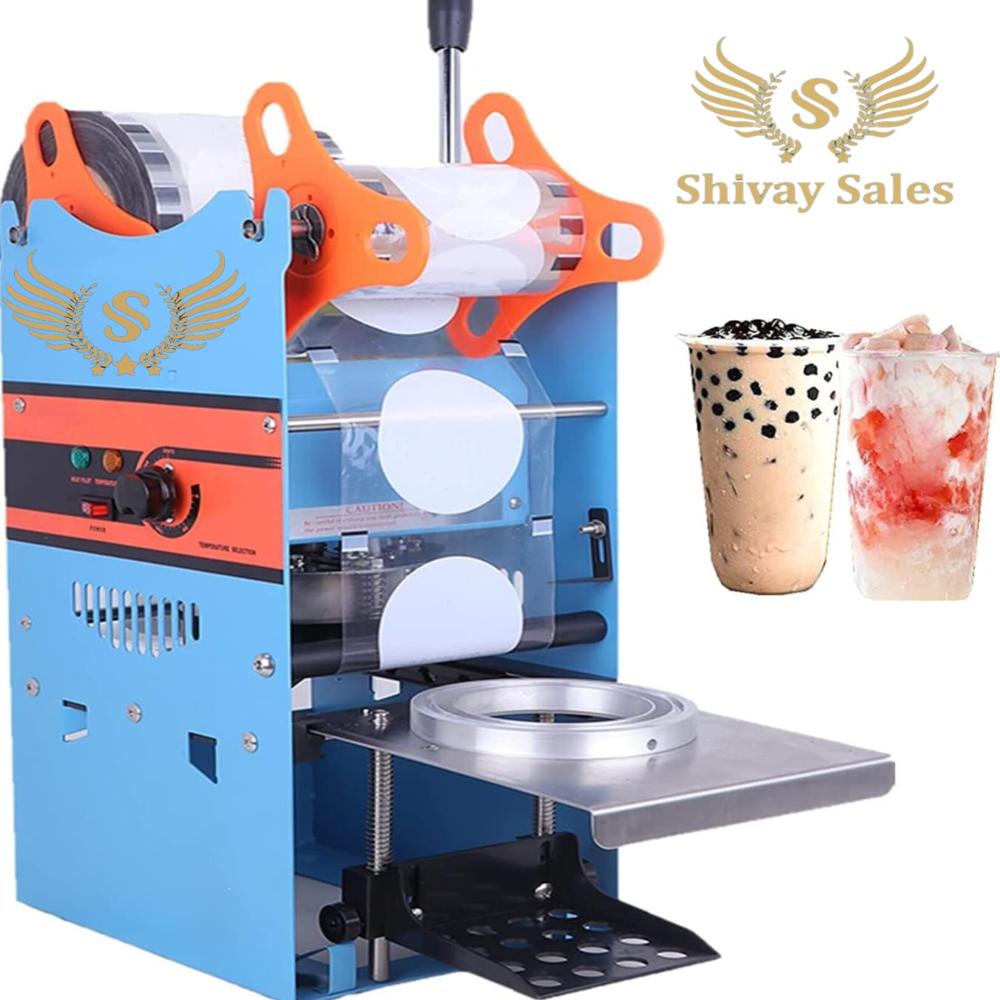 Manual Cup Sealing Machine 70,75,90&95mm Diameter - Application: Used For Deverages (bubble Tea