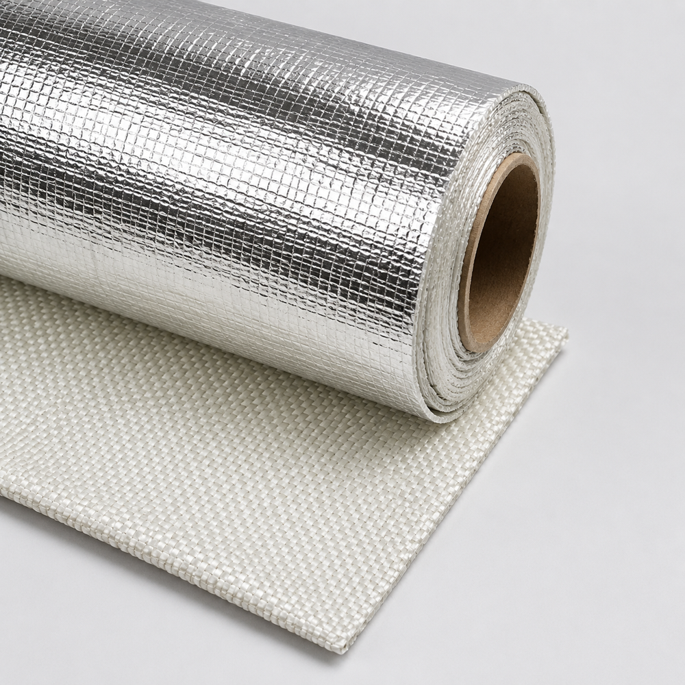 Metalize Foil-Laminated Fibreglass Fabric