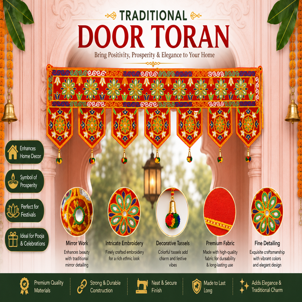 KRISHNA HANDLOOM Stylish Decorative Home Festival Art R 9