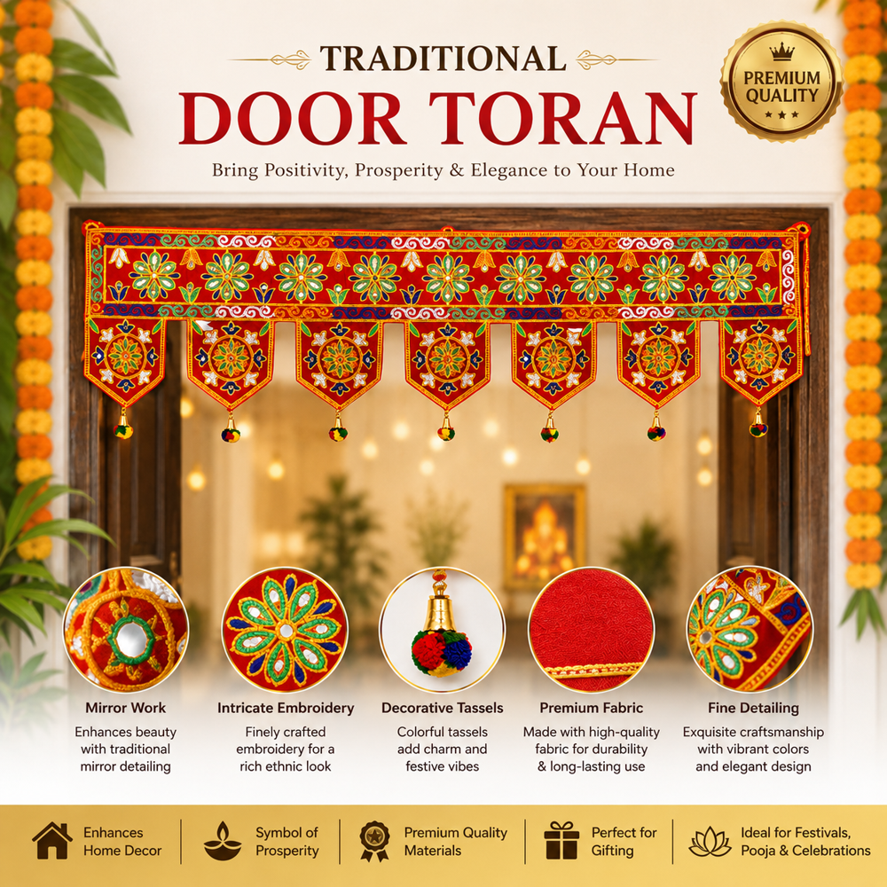 KRISHNA HANDLOOM Stylish Decorative Home Festival Art R 9